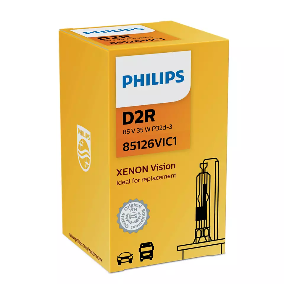 Xenonpære D2R Philips Xenon Vision - 1 stk.