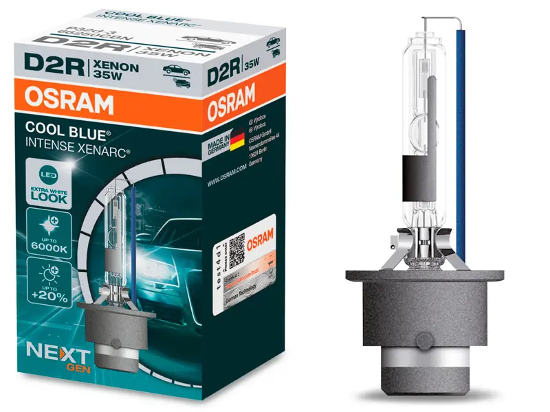 Xenonpære D2R Xenarc Osram Cool Blue Intense (NEXT GEN) - 1 stk. – bilde 6