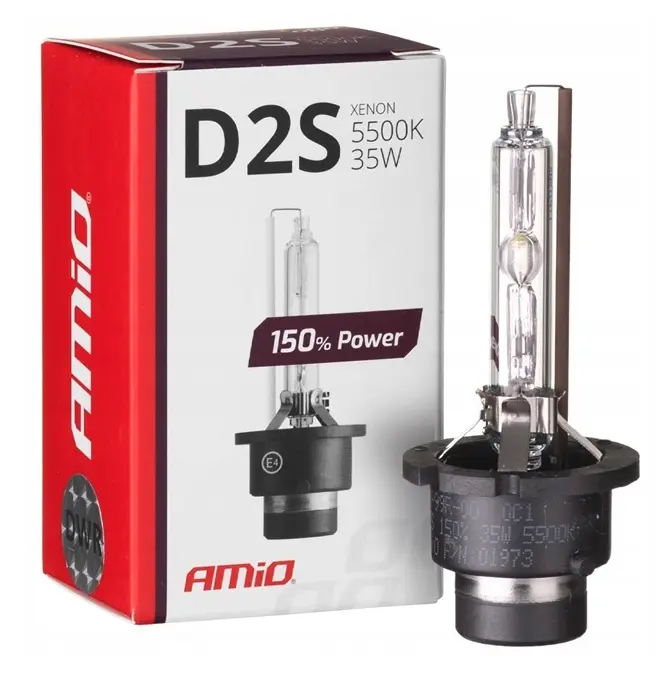 Xenonpære D2S Amio +150% Power 5500K - 1 stk. Image 5