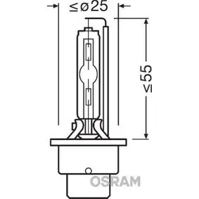 Xenonpære D2S Osram Xenarc Ultra Life Extra Lifetime - 1 stk. – bilde 8