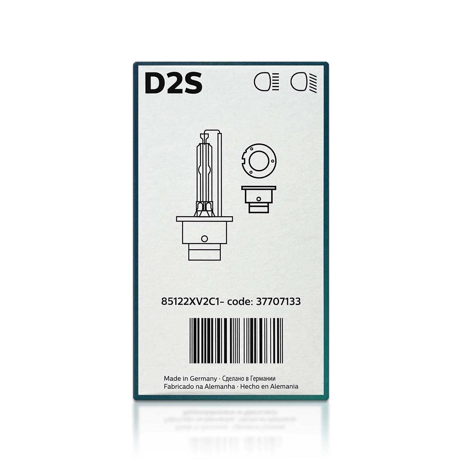 Xenonpære D2S Philips X-tremeVision gen2 +150% - 1 stk. – bilde 5