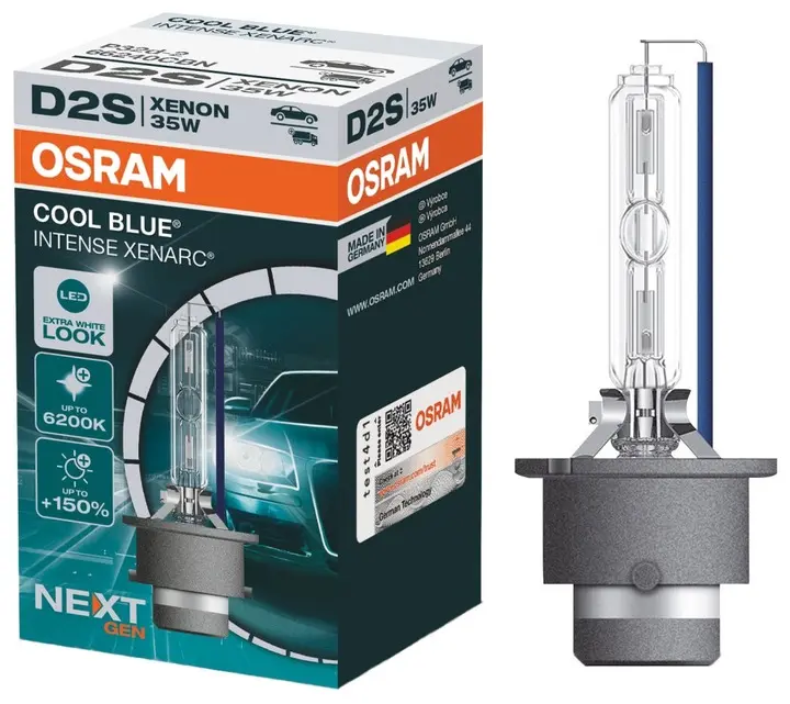 Xenonpære D2S Xenarc Osram Cool Blue Intense (NEXT GEN) - 1 stk. – bilde 8