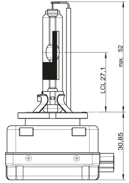 Xenonpære D3R Osram Xenarc Original Line - 1 stk. – bilde 11