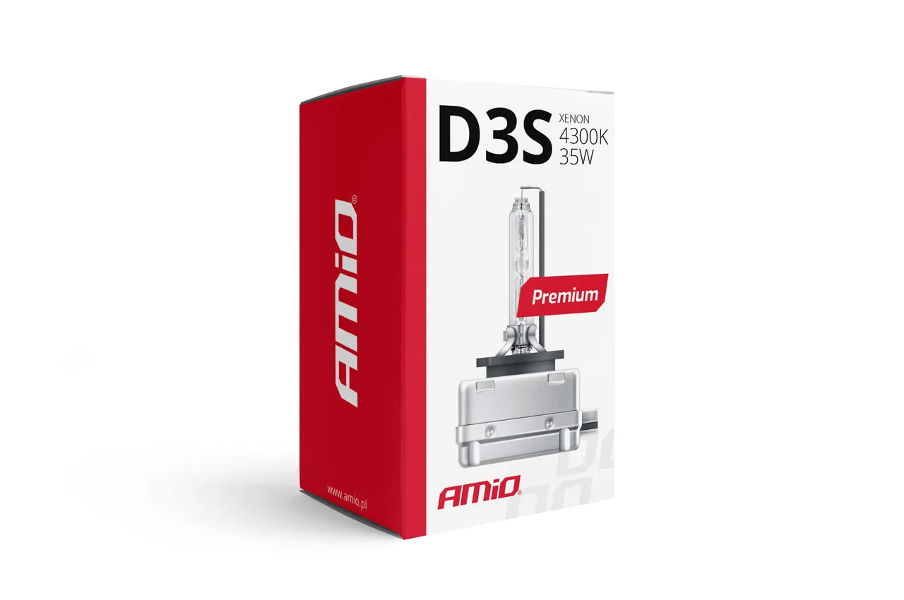 Xenonpære D3S Amio Premium 4300K - 1 stk. Image 2