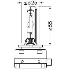 Xenonpære D3S Osram Xenarc Original Line - 1 stk. Image 7