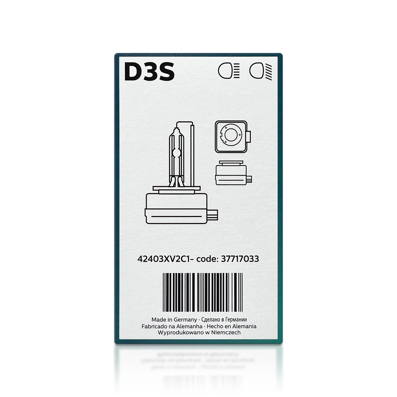 Xenonpære D3S Philips X-tremeVision gen2 +150% - 1 stk. – bilde 8
