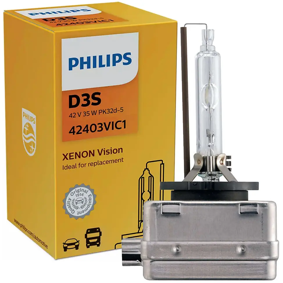 Xenonpære D3S Philips Xenon Vision - 1 stk. – bilde 5