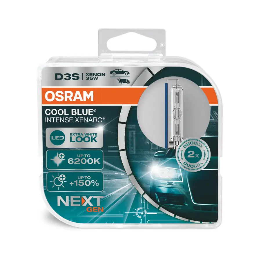 Xenonpære D3S Xenarc Osram Cool Blue Intense (NEXT GEN) - 2 stk. Image 1