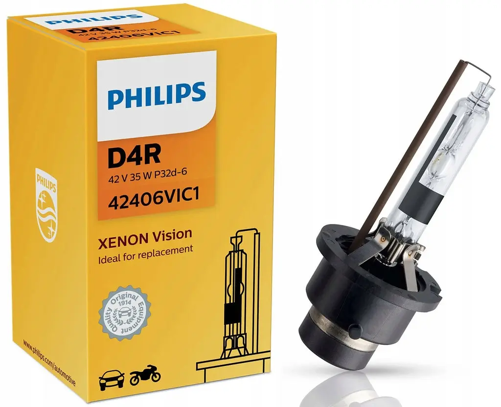 Xenonpære D4R Philips Xenon Vision - 1 stk. – bilde 5