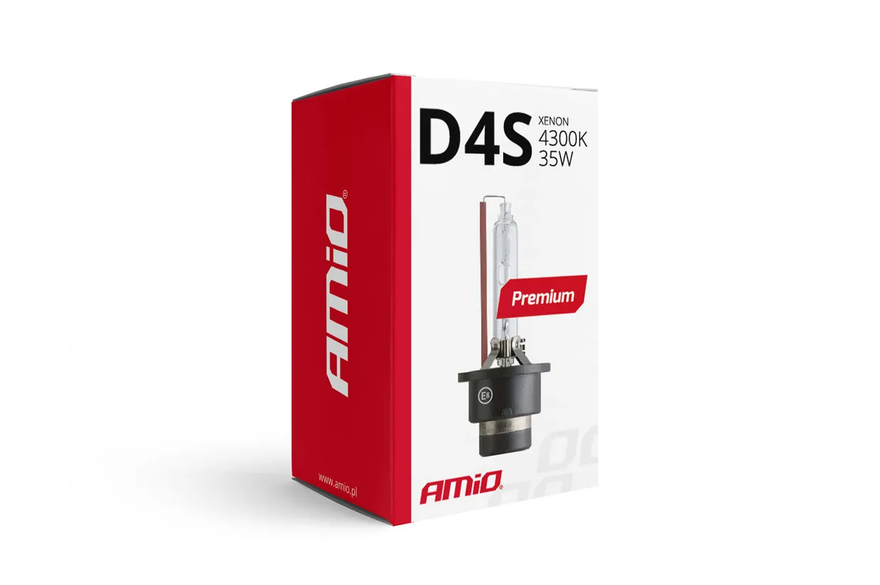 Xenonpære D4S Amio Premium 4300K - 1 stk. – bilde 2