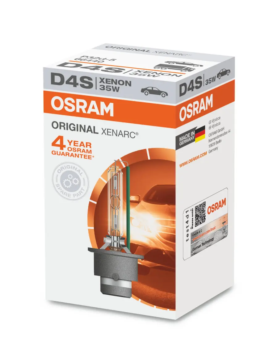 Xenonpære D4S Osram Xenarc Original Line - 1 stk.