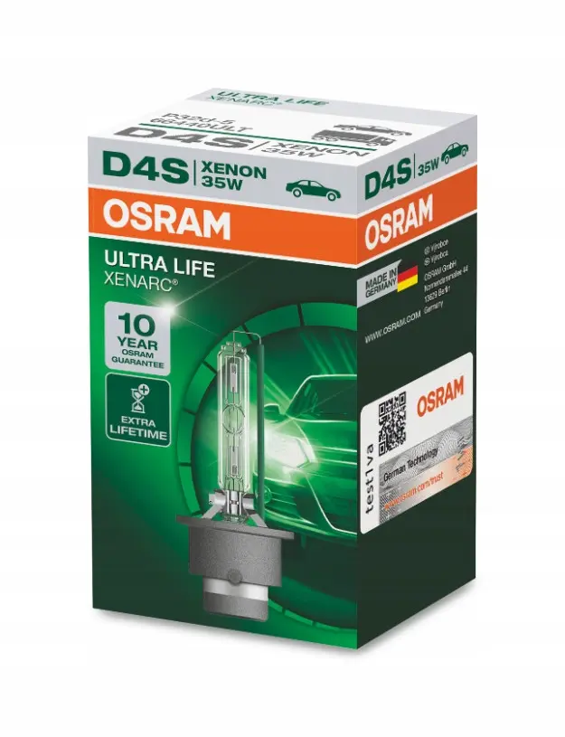 Xenonpære D4S Osram Xenarc Ultra Life Extra Lifetime - 1 stk.
