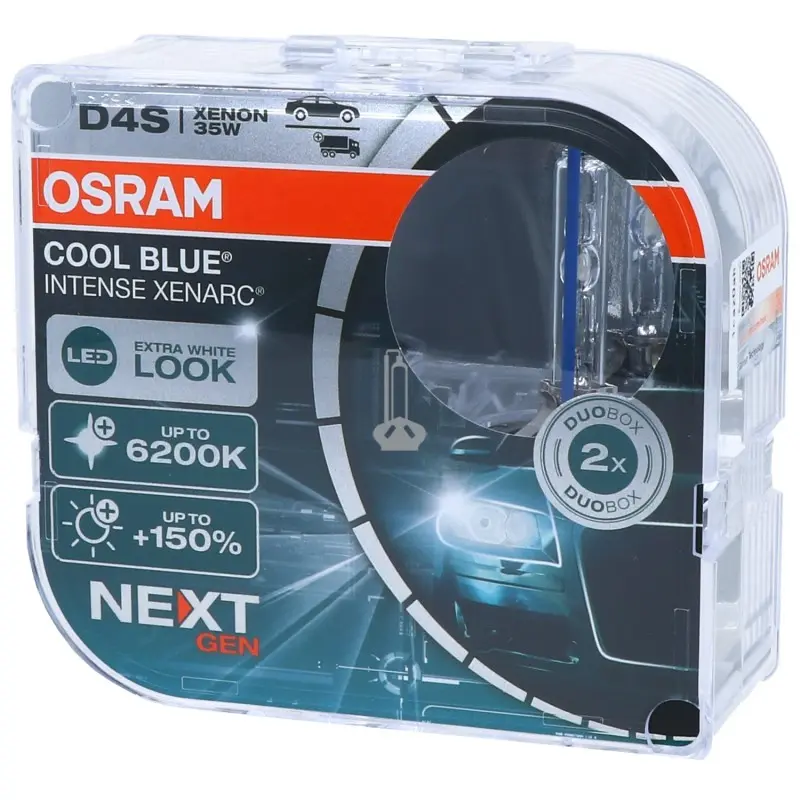Xenonpære D4S Xenarc Osram Cool Blue Intense (NEXT GEN) - 2 stk. Image 2