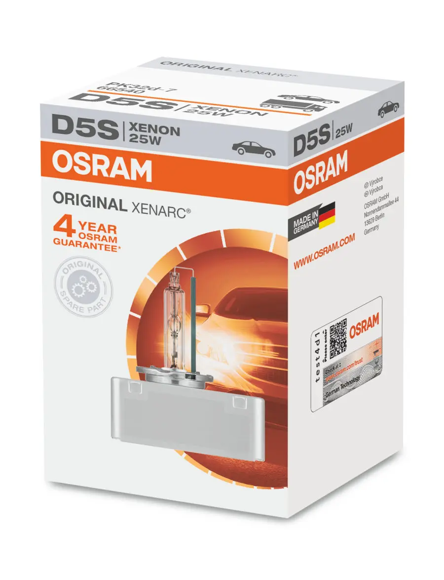 Xenonpære D5S Osram Xenarac Original Line - 1 stk. Image 1
