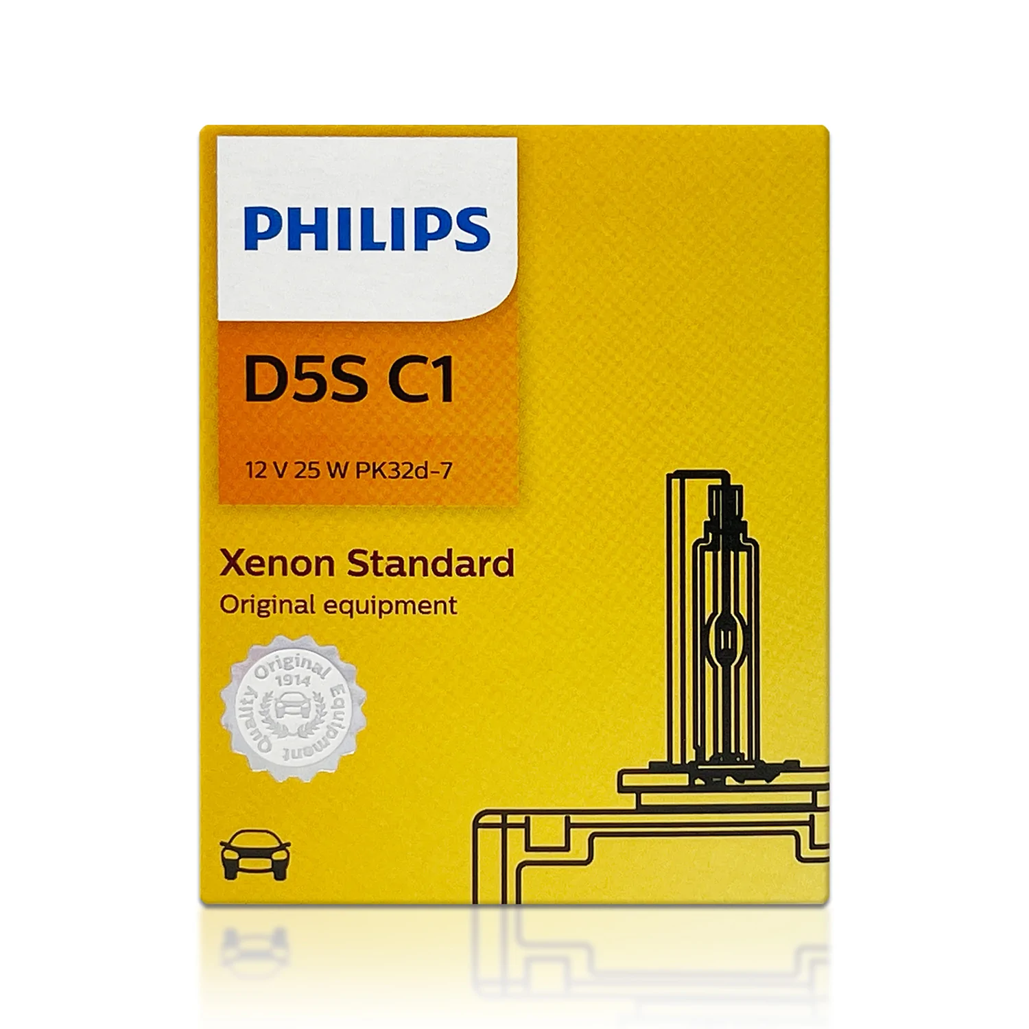 Xenonpære D5S Philips Xenon Vision - 1 stk. – bilde 6