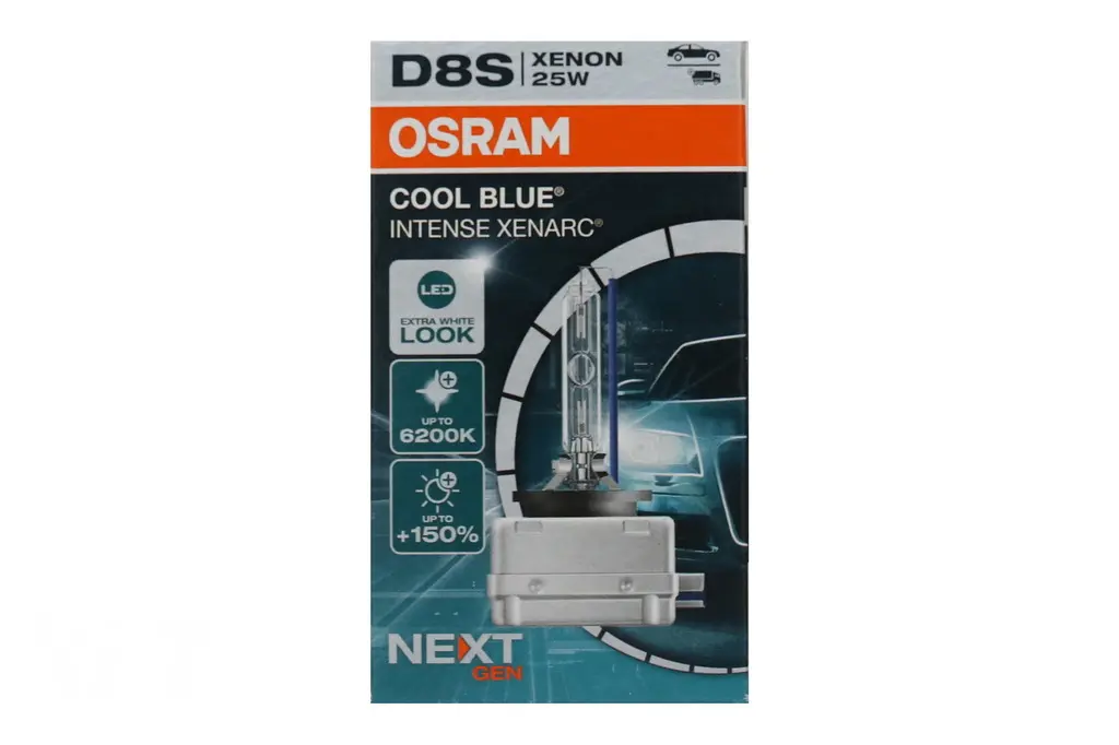 Xenonpære D8S Xenarc Osram Cool Blue Intense (NEXT GEN) - 1 stk. – bilde 2