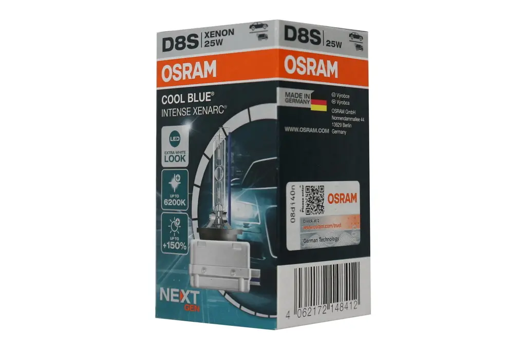 Xenonpære D8S Xenarc Osram Cool Blue Intense (NEXT GEN) - 1 stk. – bilde 3